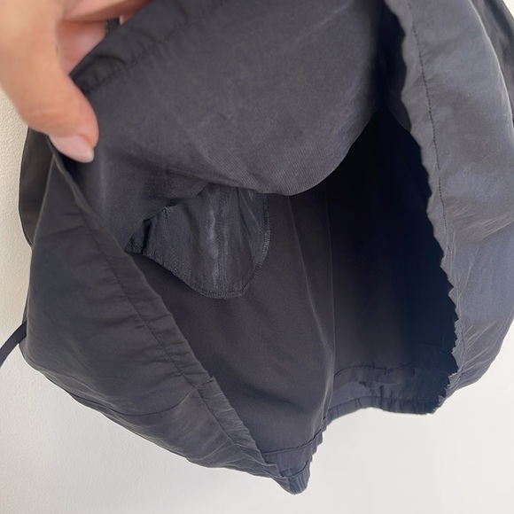 Ann Taylor LOFT Dark Gray Sleeveless A-Line Dress With Zipper Pockets Size 12 - Picture 6 of 10